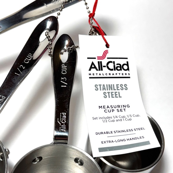 ALL-CLAD Stainless-Steel Measuring Cups - Picture 2 of 7